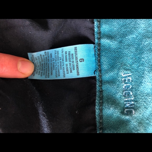American Eagle tie dye jeggings - Picture 5 of 8